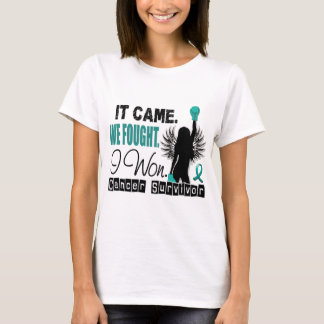Camiseta Cáncer ovárico del superviviente 22