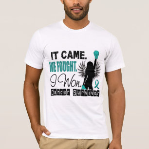 Camiseta Cáncer ovárico del superviviente 22