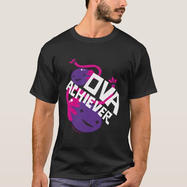 Camiseta Cáncer ovárico obino ovárico de ovario de ova (Anverso)