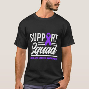 Camiseta Cáncer Pancreático Apoyo Escuadrón Cáncer Pancreát
