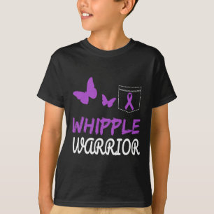 Camiseta Cáncer Pancreático De Cinta Púrpura De Guerrero Bl