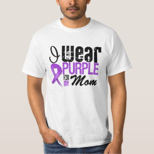 Camiseta Cáncer pancreático llevo a la MAMÁ púrpura de