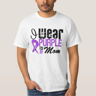 Camiseta Cáncer pancreático llevo a la MAMÁ púrpura de la