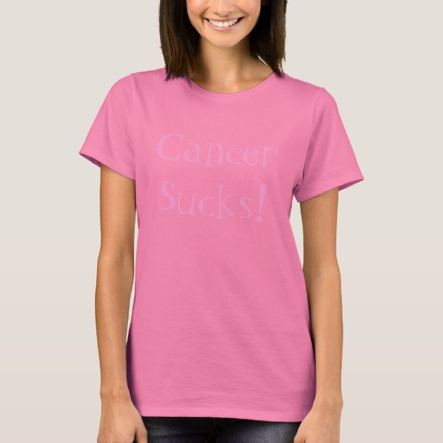 Camiseta ¡Cáncer se muerde! (Anverso)