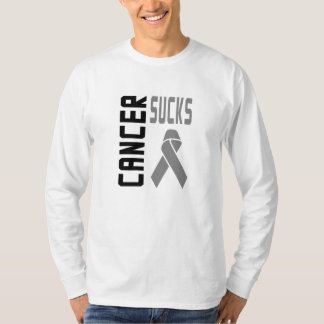 Camiseta Cáncer Sucks Unisex Tee De Larga Manga