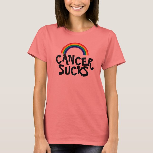 Camiseta Cáncer Sucks (Yep) (Anverso)