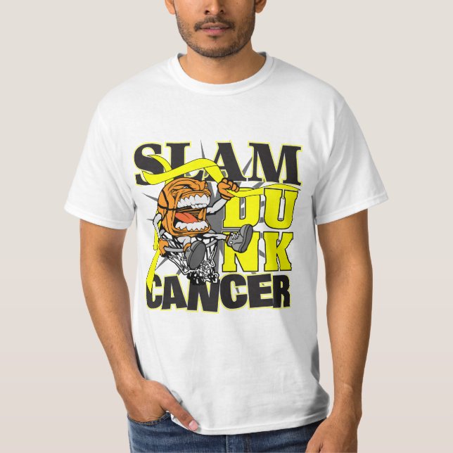 Camiseta Cáncer testicular - cáncer de la clavada (Anverso)