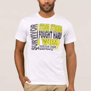 Camiseta Cáncer testicular del superviviente 4