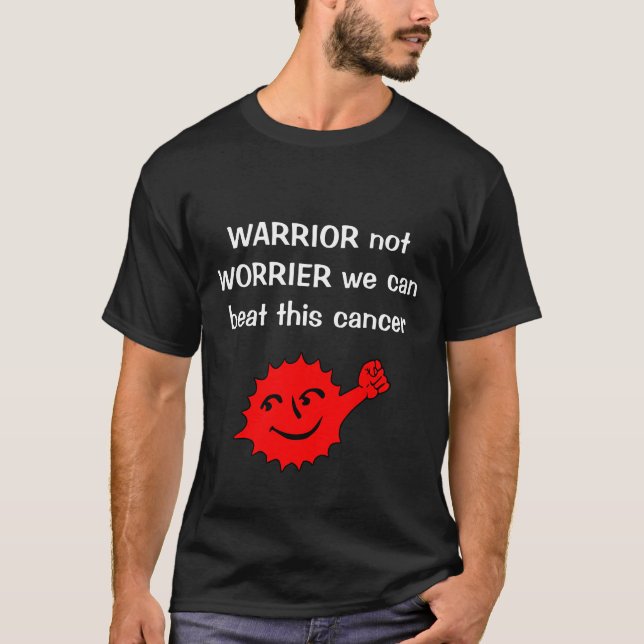 Camiseta Cancer Warrior T-Shirt (Anverso)
