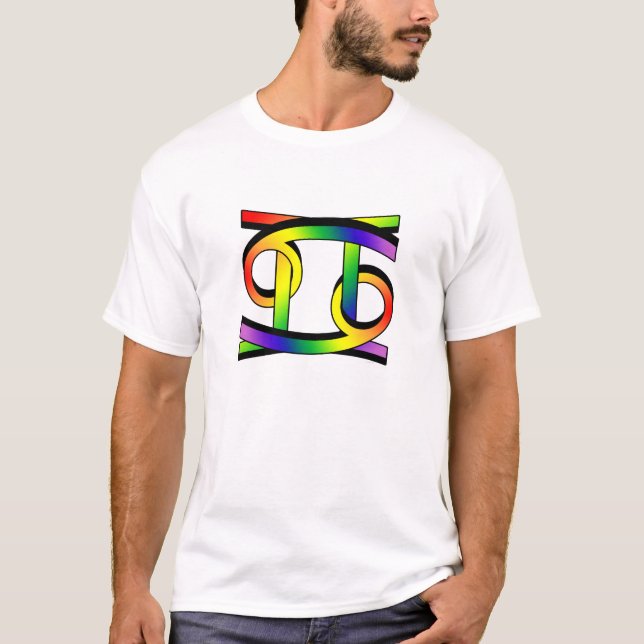 Camiseta Cáncer y Gemini GLBT (Anverso)