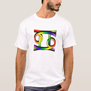 Camiseta Cáncer y géminis GLBT