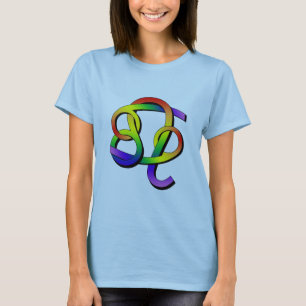 Camiseta Cáncer y socios de Leo GLBT