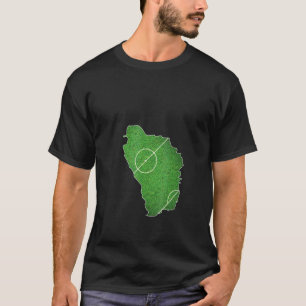 Camiseta Cancha de fútbol de Dominica