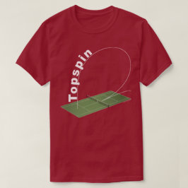 Camiseta Cancha de tenis con topspin