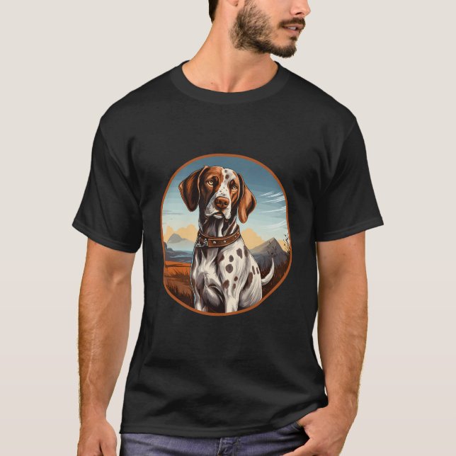 Camiseta Canción de cerdo inglesa Raza de perro lindo graci (Anverso)