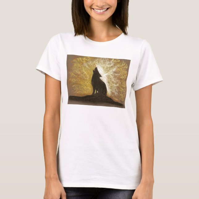 CAMISETA CANCIÓN DE FORGOTTON DE UN LOBO (Anverso)
