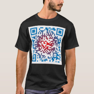 Camiseta Canción de gritos de facturas - código Qr