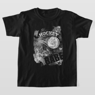 Camiseta Canción de hockey, hockey sobre hierba negra