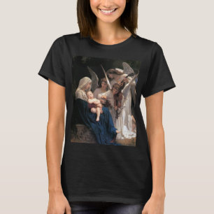 Camiseta Canción de los ángeles (1881) de Bouguereau
