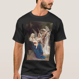 Camiseta Canción de los ángeles por Bouguereau