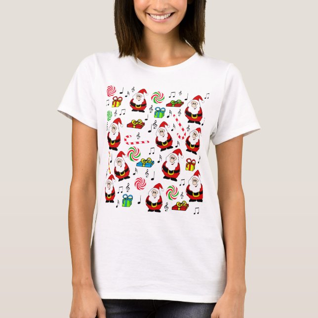 Camiseta Canción de Navidad (Anverso)