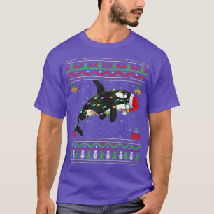 Camiseta Canción de Navidades orcas de los peces transzonal