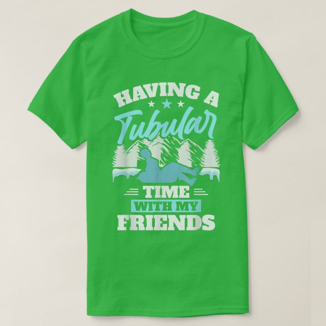 Camiseta Canción de nieve para deportes de invierno (Diseño del anverso)