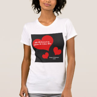 Camiseta Canción de Salomón 2:16 versículo de las Escritura