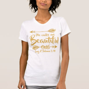 Camiseta Canción del 2:10 de Solomon él me llama el hermo