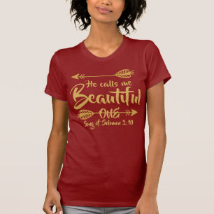 Camiseta Canción del 2:10 de Solomon él me llama el hermo