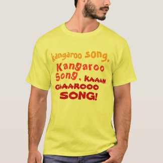 Camiseta ¡Canción del canguro!