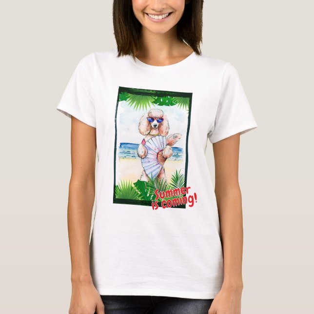 Camiseta Canción "El verano viene!" (Anverso)