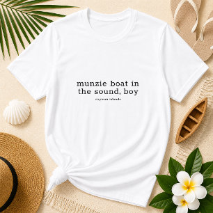 Camiseta Canción Folclórica de las Islas Caimán Munzie Boat