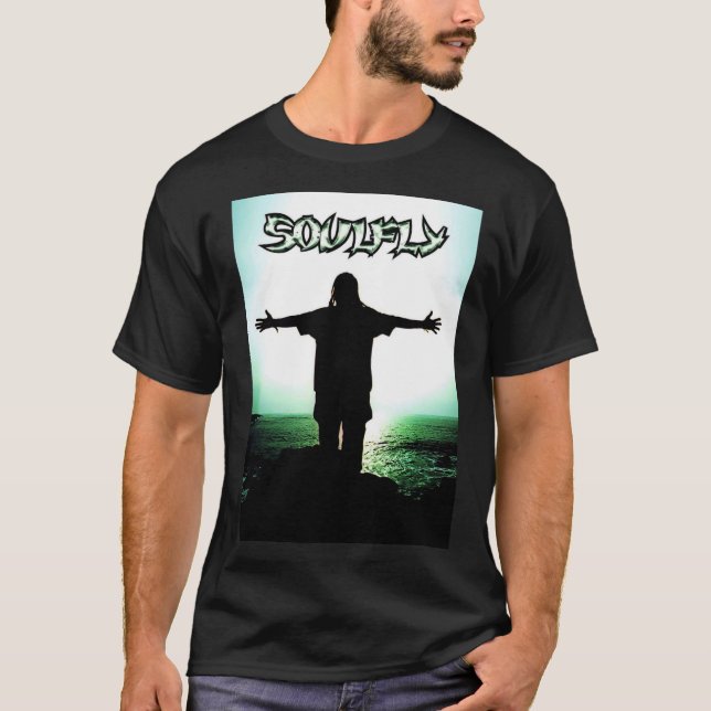 Camiseta Canción metalizado de la ranura de la mosca de las (Anverso)