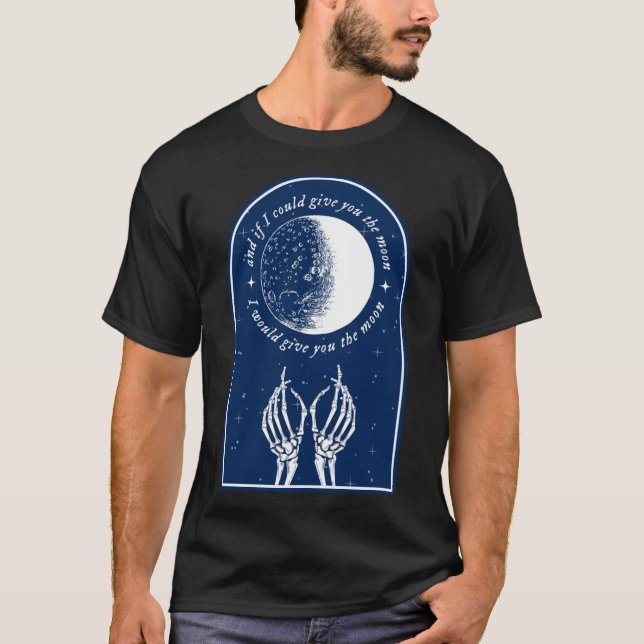 Camiseta Canción Moon, Phoebe Bridgers (azul marino) Classi (Anverso)