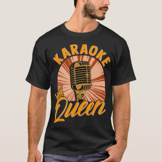 Camiseta Canción musical divertida de karaoke cantando junt