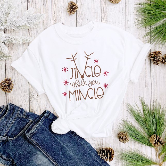 Camiseta Canción simple mientras se mezclan con Navidades m (Subido por el creador)