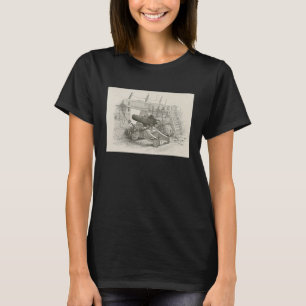 Camiseta Canción vintage sobre nautismo marítimo en barco