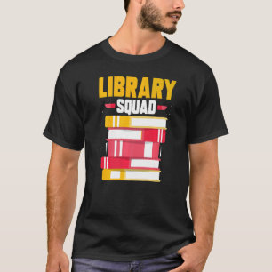 Camiseta Canciones de libros bibliotecarios de Library Squa