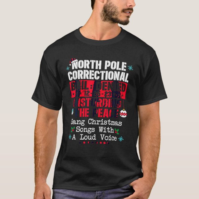 Camiseta Canciones de los Navidades de cantos correccionale (Anverso)