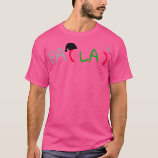 Camiseta Canciones de Math Fa La Fa La Navidades