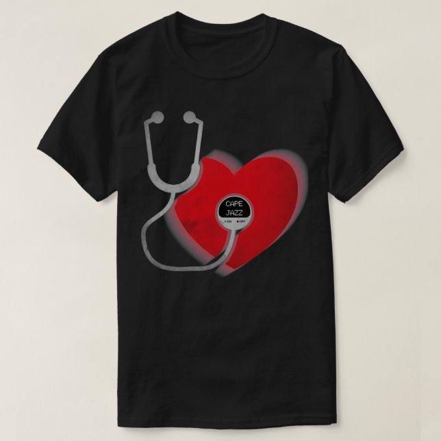 Camiseta Canciones musicales estilo género latir el corazón (Diseño del anverso)