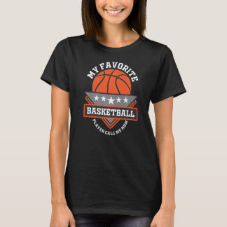 Camiseta Canciones Para Baloncesto Para Hombres Amiga Famil