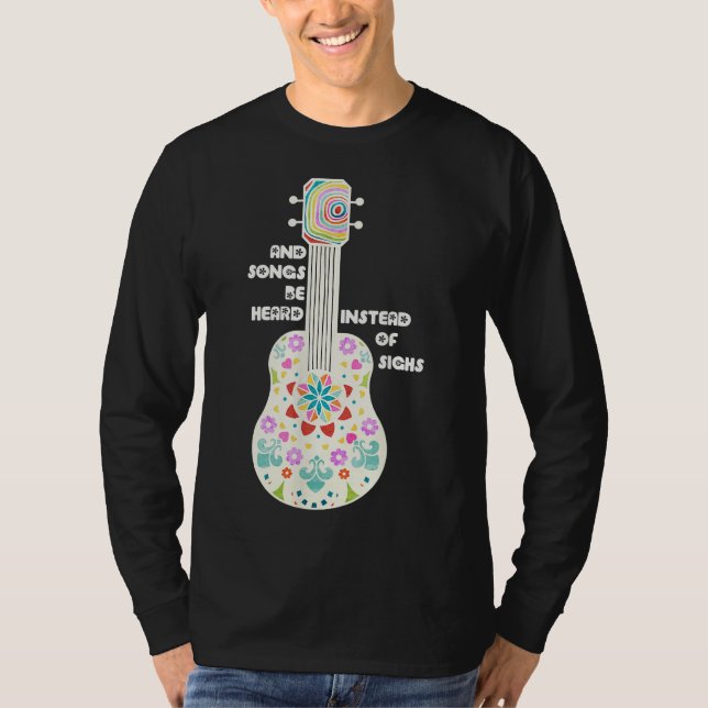 Camiseta Canciones Se Escuchan Goddeletree Hinchas Musicale (Anverso)