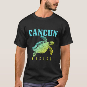 Camiseta Cancua México Mar Turtle Beach Scuba Buceo