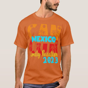 Camiseta Cancun 2023 México Pareja Familiar Coincidencia H