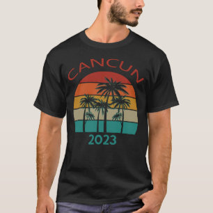 Camiseta Cancún 2023 México Verano Familia Pareja Coinciden