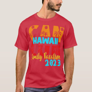 Camiseta Cancun 2023 Pareja Familiar Hawaii Mateo H