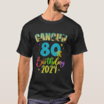 Camiseta Cancun Chica de cumpleaños 80th Birthday Crew 2024<br><div class="desc">Cancun Chica de cumpleaños 80th Birthday Crew 2024 Camiseta de 80 años de antigüedad</div>