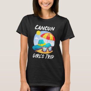Camiseta Cancun Chica Viaje México Vacaciones 2022 Coincide